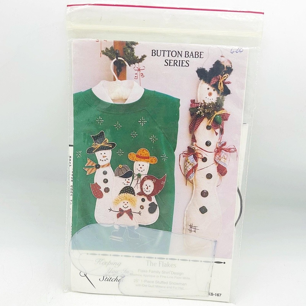 The Flakes Family Shirt Design Button Babe Series Pattern 1990s